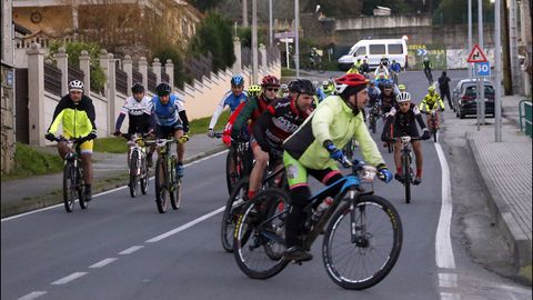 Ruta BTT de Nadal en Ribeira