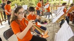 La m�sica sali� a la calle en Carballo por el D�a de Europa: �mira las im�genes!