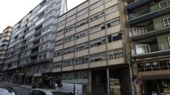 Estado actual del centro de salud N&oacute;voa Santos.