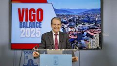 Abel Caballero hace balance del 2025 en el Ayuntamiento de Vigo