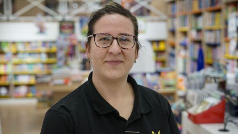 Silvia Nogueiras, de la librera Nobel.
