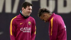 Messi entrena tras sus problemas renales