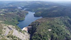 Vista a�rea del r�o Eume