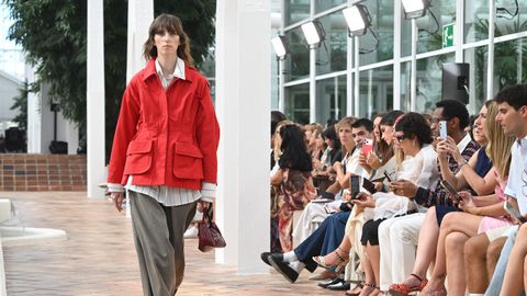 Desfile de Adolfo Dom�nguez en la Madrid Fashion Week