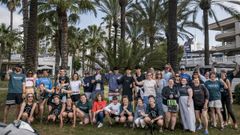 Expedici�n de Nacosta en el Campeonato de Espa�a de paddle surf