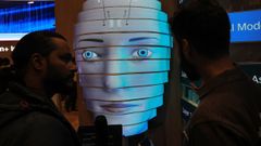 Una exposici�n sobre inteligencia artificial en Nueva Delhi