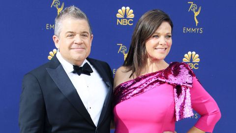 Emmy 2018: Patton Oswalt y Meredith Salenger 