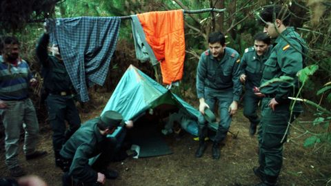 El zulo de Rambo, S�nchez Chac�n, encontrado en 1997