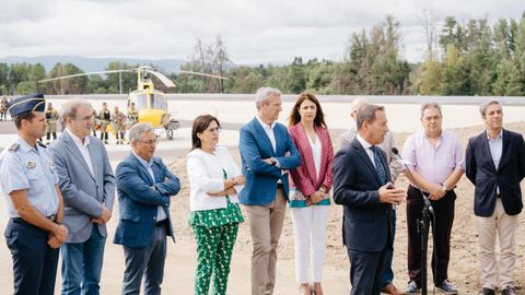 Intervencin de las autoridades de seguridad portuguesas en la base area