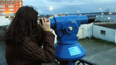 El catalejo de O Parrote, en el a�o 2002