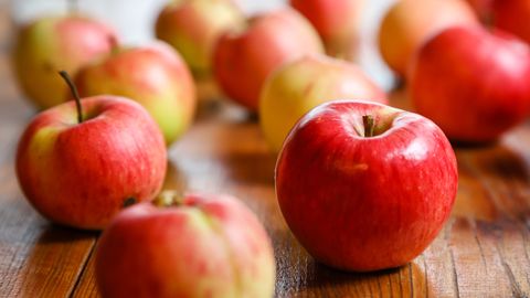 Imagen cosecha manzana