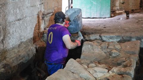 Trabajos arqueol�gicos en el convento de Santa Clara
