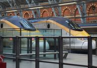 No hay tr�fico del Eurostar entre Gran Breta�a y Francia. 
