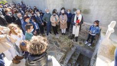 Recuperada la fuente de San Pedro, en Cances (Carballo)