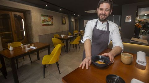 Brais Pichel mantiene la estrella Michelin en Terra, de Fisterra