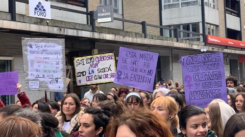 Manifestaci�n del 8M en Oviedo