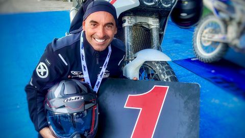 Juan Noguerol, presidente del Club Moto Vigo