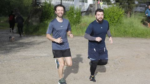 Gente haciendo deporte o paseando en Ourense