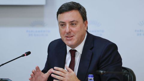 El presidente provincial, Valent�n Gonz�lez Formoso.