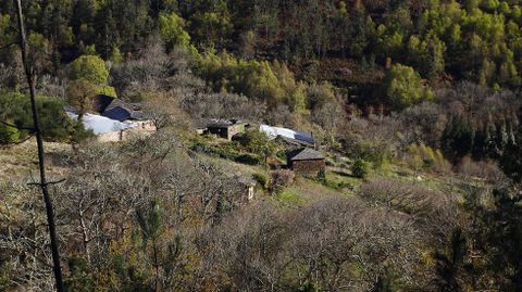 Una vista del pueblo de Penadexo