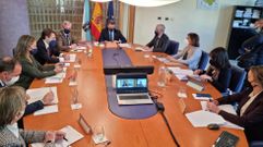 Feijoo preside el Consello de la Xunta que traslad� este jueves su celebraci�n a Ferrol