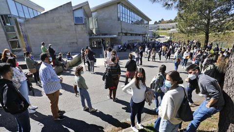O exame MIR, en Vigo