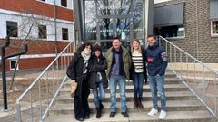 Raquel Figueira, Paula Deira, Jos� Rodriguez, Diana Lago y Baltasar Figueiras