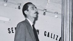 Xos� Velo Mosquera foi escritor, ademais de protagonizar unha xesta contra as ditaduras de Franco e Salazar.