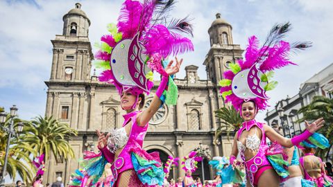 Carnaval en las Islas Canarias.