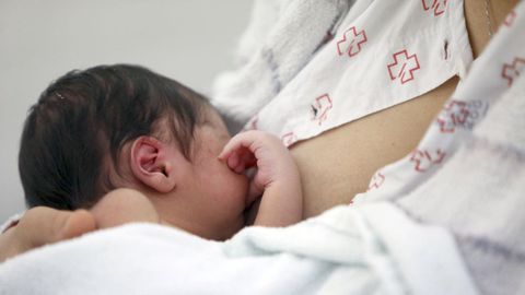 Un recién nacido en el Hospital de O Salnés