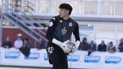 �lex Marqu�s, durante un partido del Fabril de la pasada temporada.