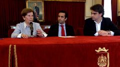 Firma del convenio de colaboraci�n esta ma�ana en el consistorio