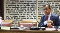 Silla vac�a en el senado tras la ausencia del ministro del Interior, Fernando Grande-Marlaska.
