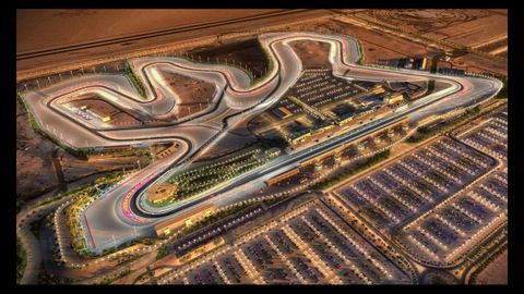 Circuito de F&oacute;rmula 1 y Moto GP de Lusail, en Catar.