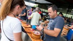 Imagen de archivo de una feria previa a la pandemia en Ourense