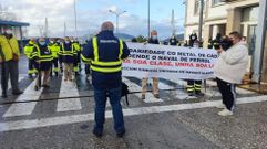 Concentraci�n, el martes, ante las puertas de Navantia Ferrol