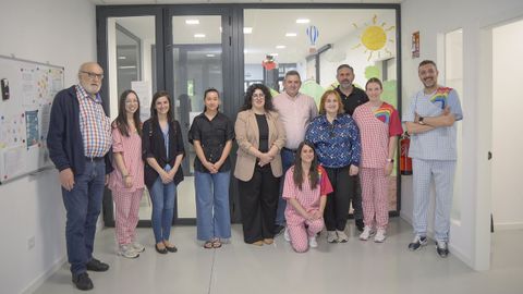 Representantes de concellos da comarca visitaron este venres as novas instalacións