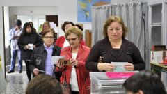 Votaciones del pasado domingo