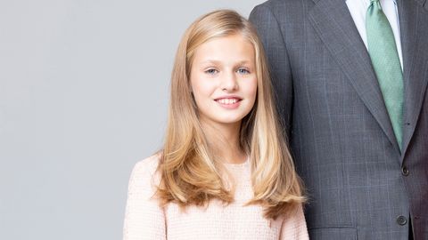 La princesa Leonor en las fotos oficiales que la Casa Real ha publicado
