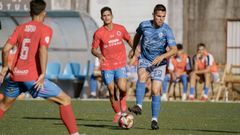 Gabri Palms pis rea con peligro ante una aguerrida UD Ourense