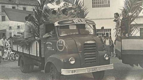 Uno de los primeros veh�culos que utiliz� Generoso Trobo para el transporte de pescado