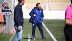Canedo Guijuelo Real Oviedo Vetusta Segunda B Municipal Luis Ramos.Emilio Ca�edo, durante el Guijuelo - Vetusta