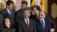 Fern�ndez, con Feijoo y Rajoy