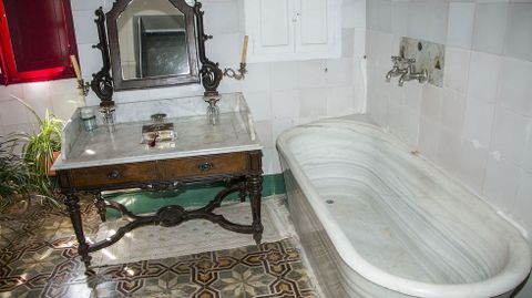 Cuarto de ba�o del pazo