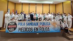 Asamblea de m�dicos en Burela