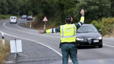 Muchos de los expedientes de revisin se inician tras una infraccin en la carretera detectada por la Guardia Civil