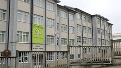 Vista del CEIP Mato Vizoso, de Vilalba