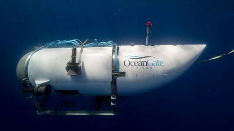 Sumergible Titan de OceanGate Expeditions.