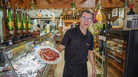 La Taper�a Saborido, en Ourense.