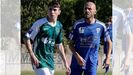 A la derecha, Óscar Paredes durante un partido
